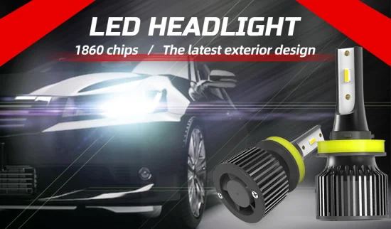 Bombillos LED H4 Luz LED Auto 12000 Lumen Csp 1860 Foco LED H7 PARA Autos Carro Luces LED-Scheinwerfer
